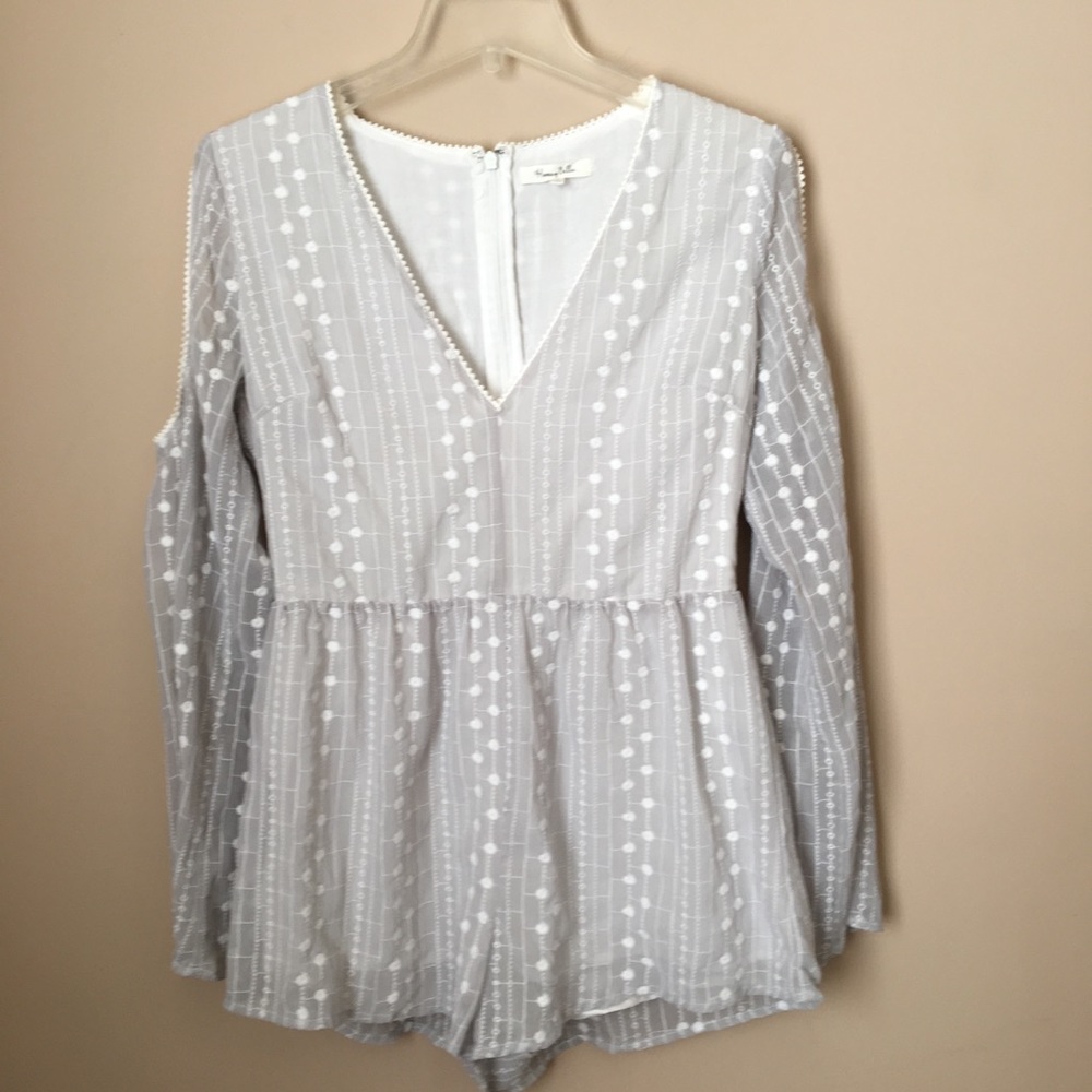 Honey Belle Long Sleeve Romper